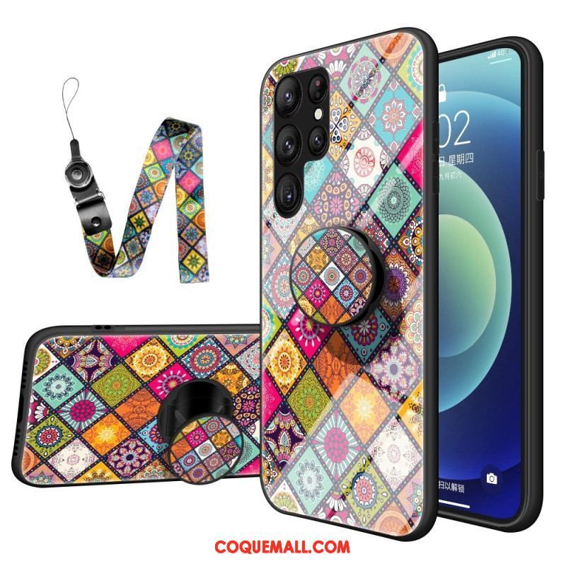 Coque Samsung Galaxy S23 Ultra 5G Patchwork