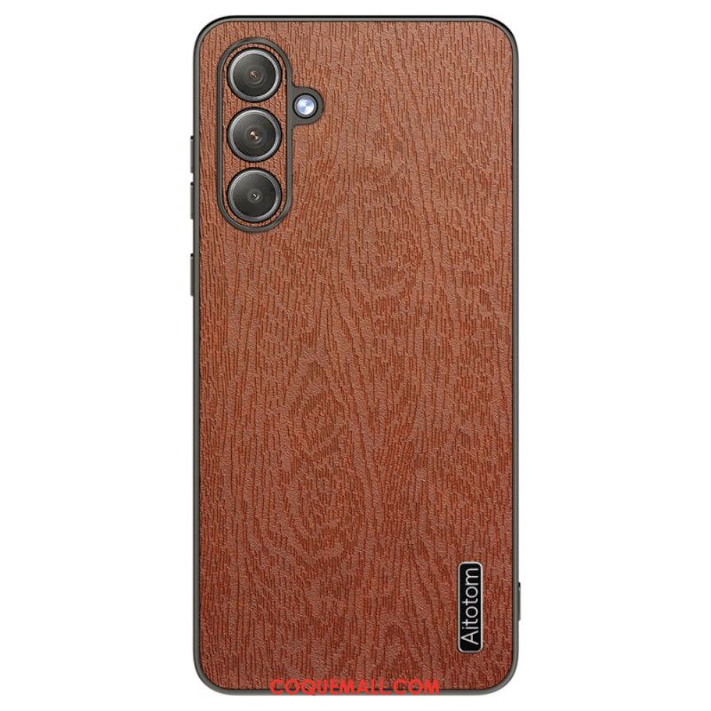 Coque Samsung Galaxy S24 FE Effet Bois