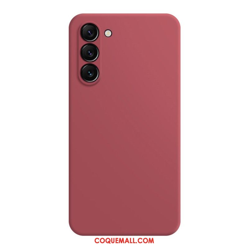 Coque Samsung Galaxy S24 Plus 5G Silicone avec Bords Droits