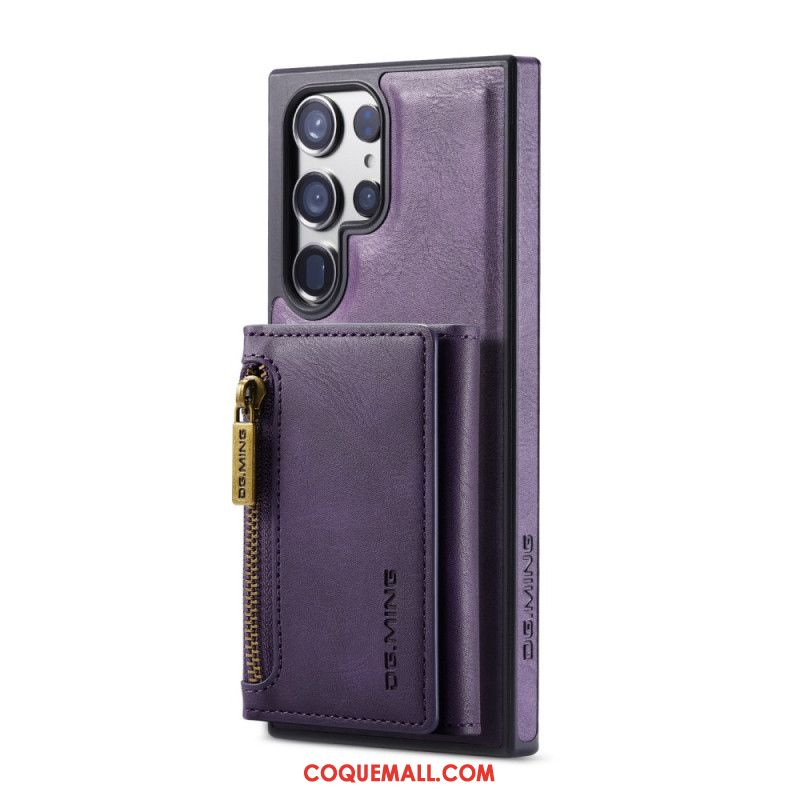 Coque Samsung Galaxy S24 Ultra 5G Coque avec Porte-Cartes DG.MING