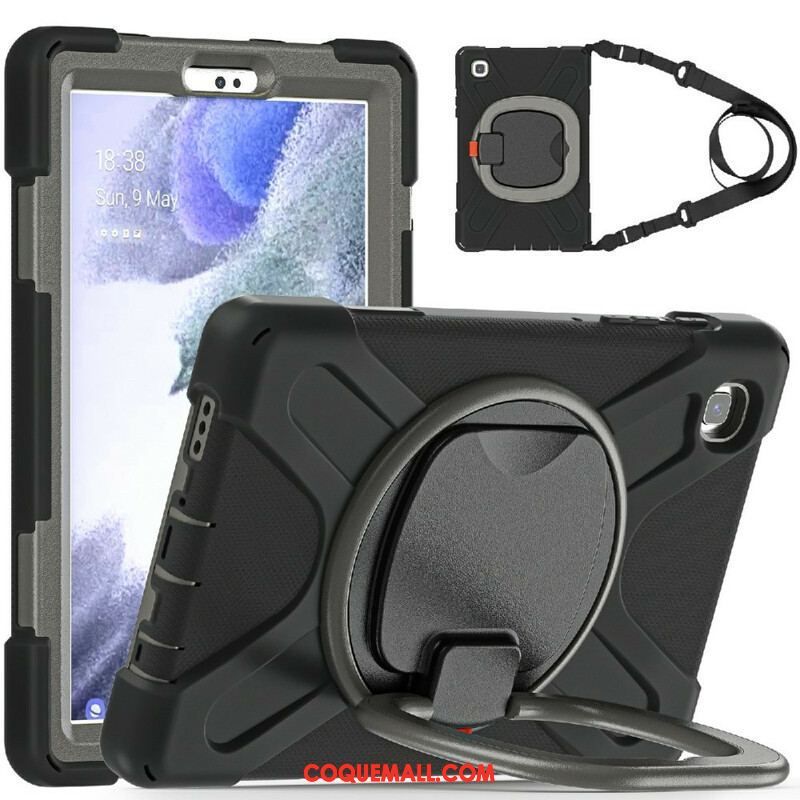 Coque Samsung Galaxy Tab A7 Lite Multi-Fonctionnelle avec Bandoulière