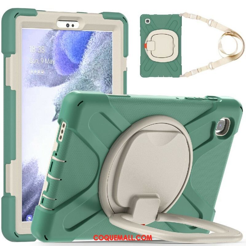 Coque Samsung Galaxy Tab A7 Lite Multi-Fonctionnelle avec Bandoulière