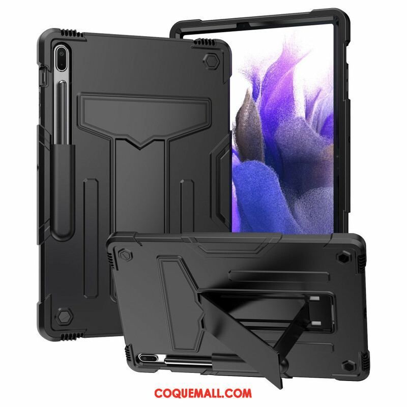 Coque Samsung Galaxy Tab S7 FE Résistante Support Pliable