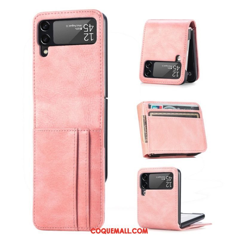 Coque Samsung Galaxy Z Flip 3 5G Style Cuir Portefeuille