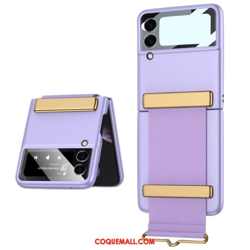 Coque Samsung Galaxy Z Flip 3 5G Verre Trempé avec Sangle GKK