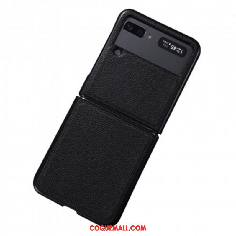 Coque Samsung Galaxy Z Flip 3 5G Véritable Cuir