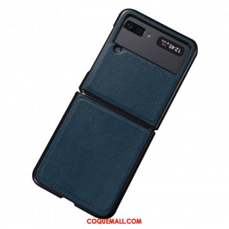 Coque Samsung Galaxy Z Flip 3 5G Véritable Cuir