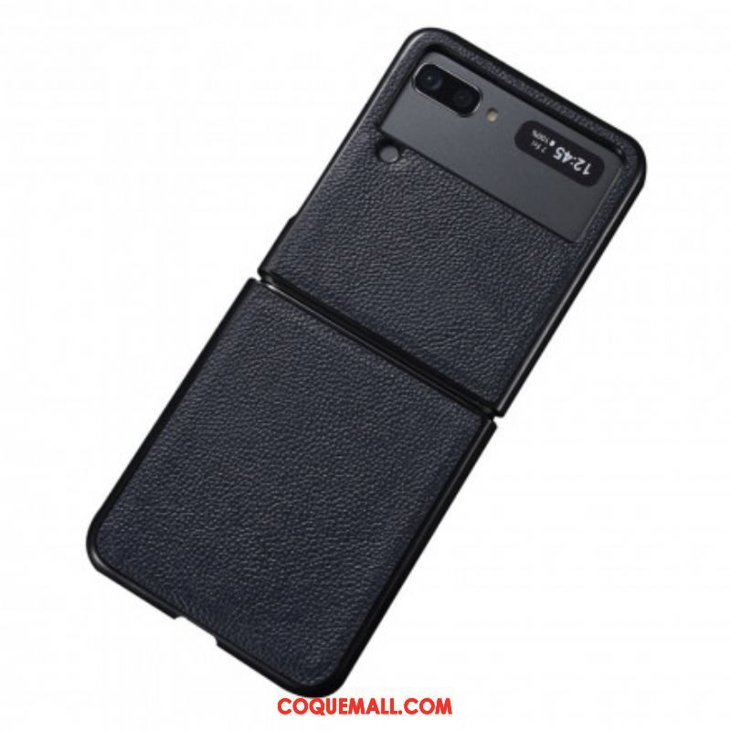 Coque Samsung Galaxy Z Flip 3 5G Véritable Cuir