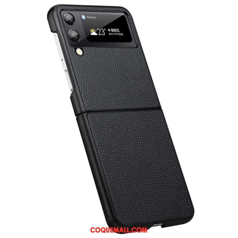 Coque Samsung Galaxy Z Flip 3 5G Véritable cuir