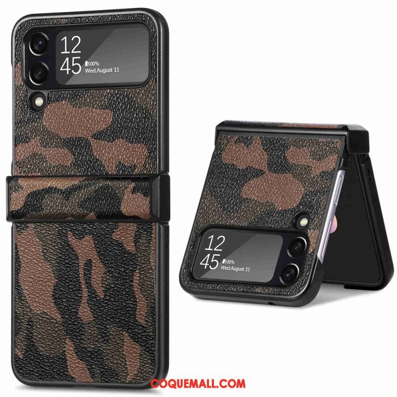 Coque Samsung Galaxy Z Flip 4 Camouflage Militaire