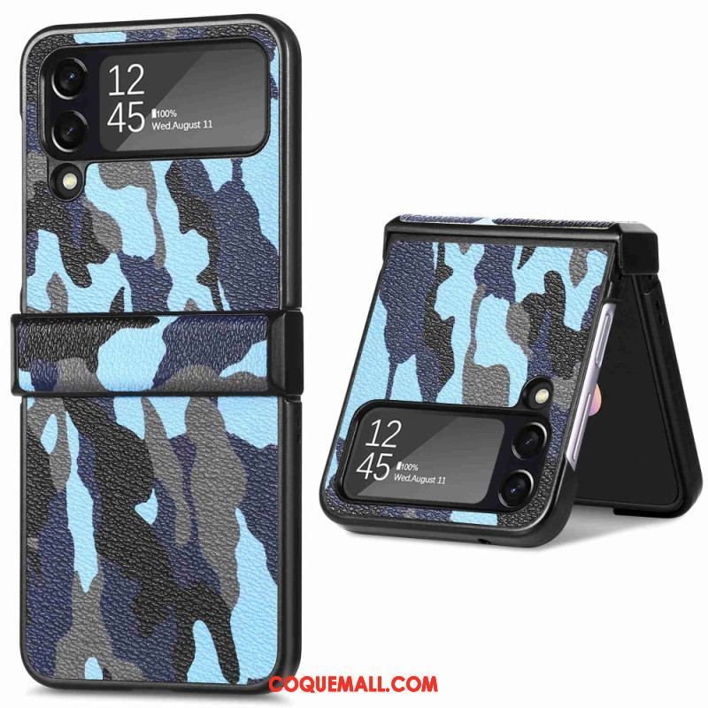 Coque Samsung Galaxy Z Flip 4 Camouflage Militaire