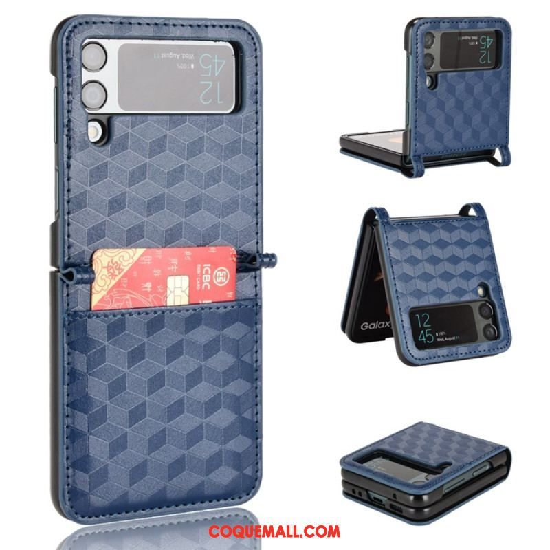 Coque Samsung Galaxy Z Flip 4 Cube 3D