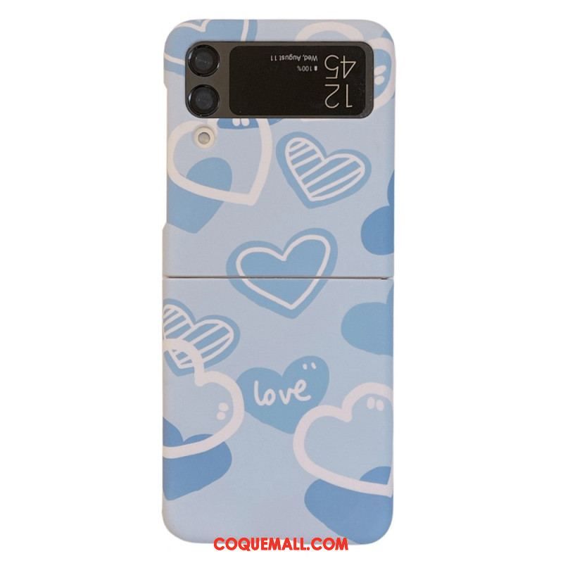 Coque Samsung Galaxy Z Flip 4 Love Flowers