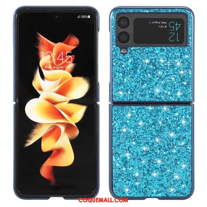 Coque Samsung Galaxy Z Flip 4 Paillettes Premium