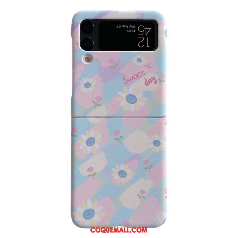 Coque Samsung Galaxy Z Flip 4 Petites Marguerites