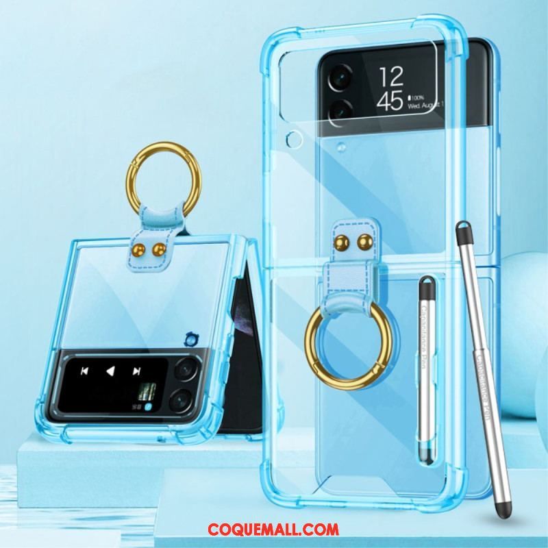 Coque Samsung Galaxy Z Flip 4 Teintée avec Stylet GKK