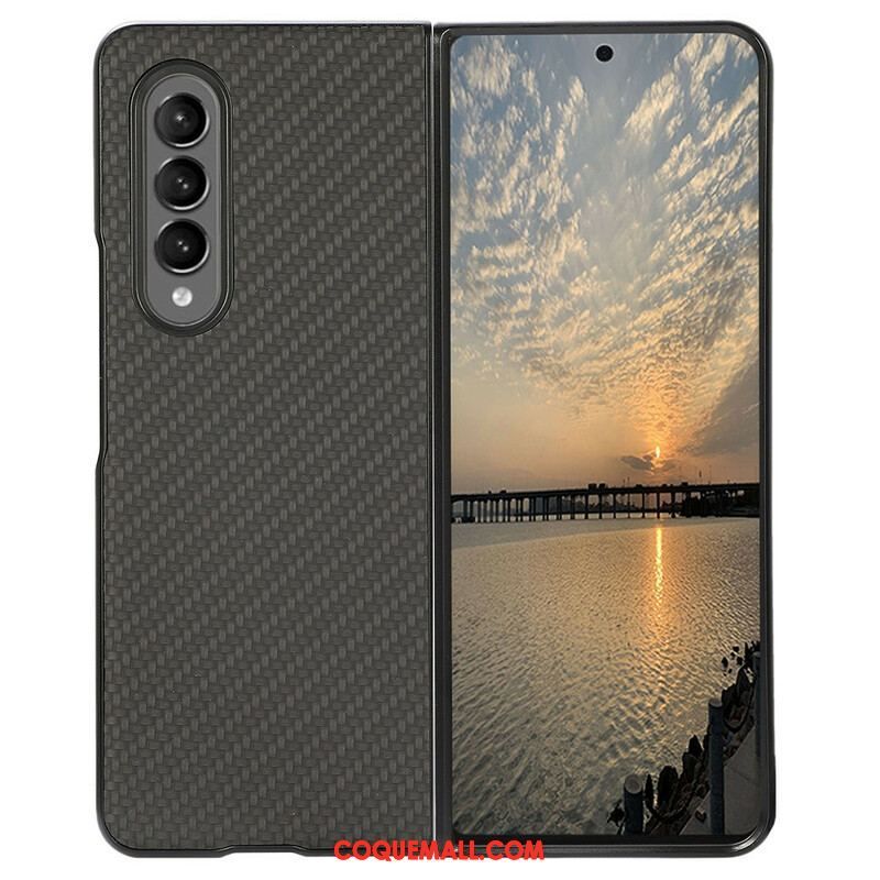 Coque Samsung Galaxy Z Fold 3 5G Fibre Carbone Color