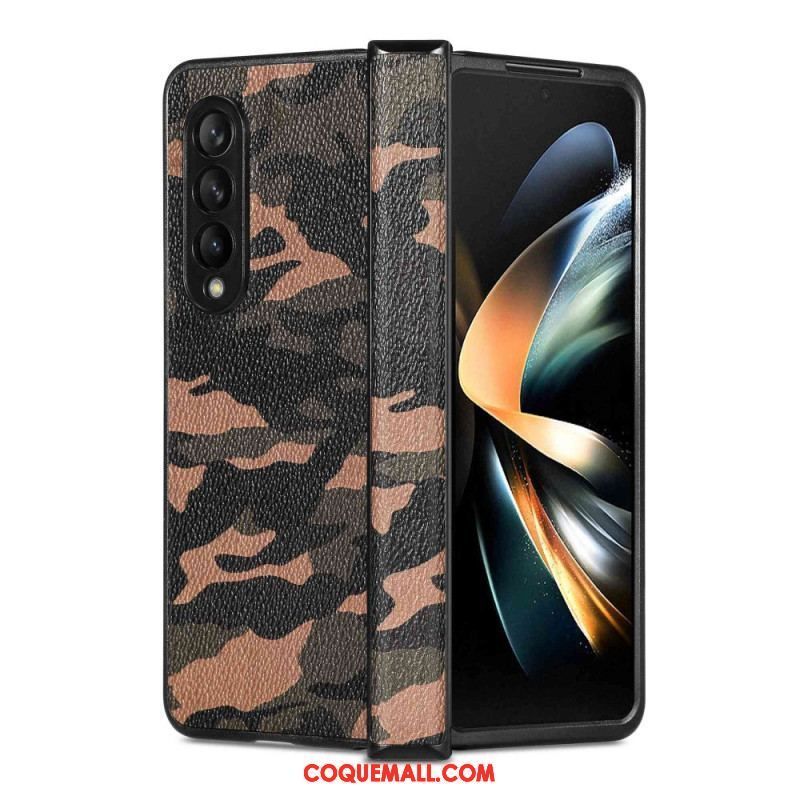 Coque Samsung Galaxy Z Fold 4 Camouflage