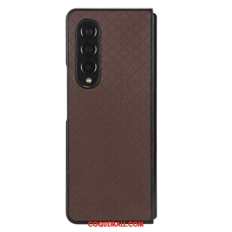 Coque Samsung Galaxy Z Fold 4 Carreaux Discrets