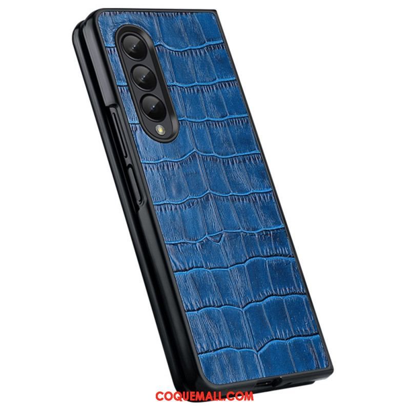 Coque Samsung Galaxy Z Fold 4 Croco Chic