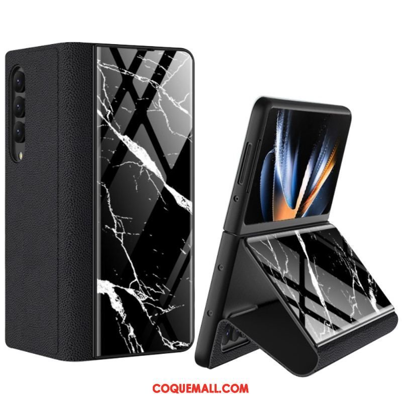 Coque Samsung Galaxy Z Fold 4 GKK Marble Waves