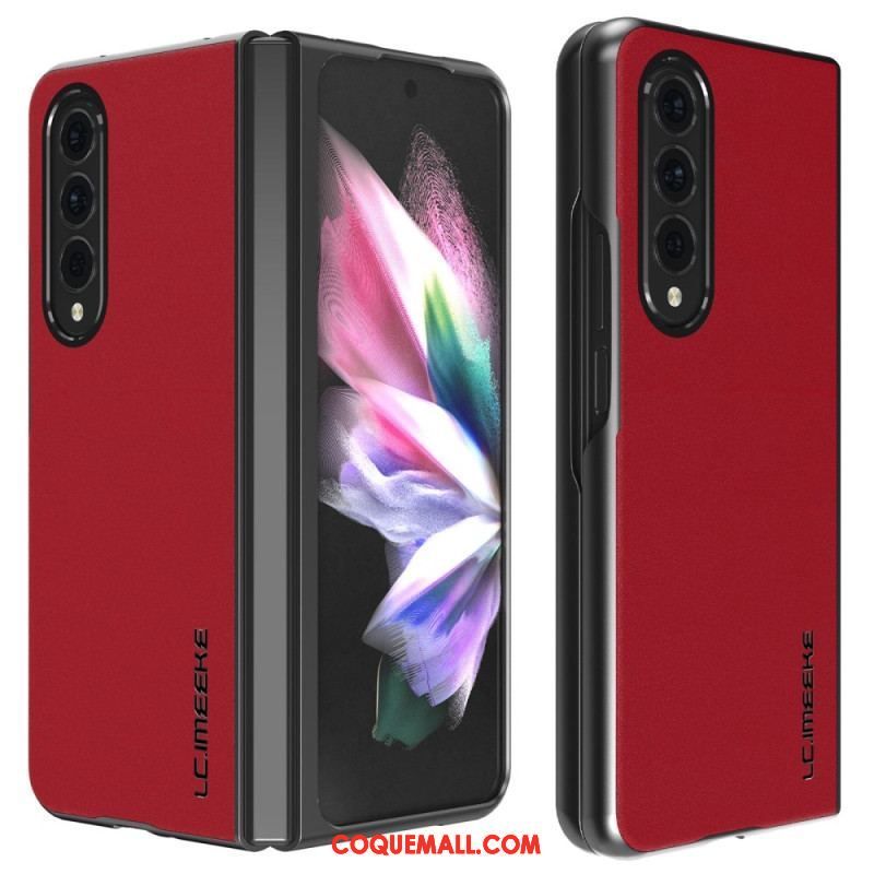 Coque Samsung Galaxy Z Fold 4 LC. IMEEKE Simili Cuir Doux