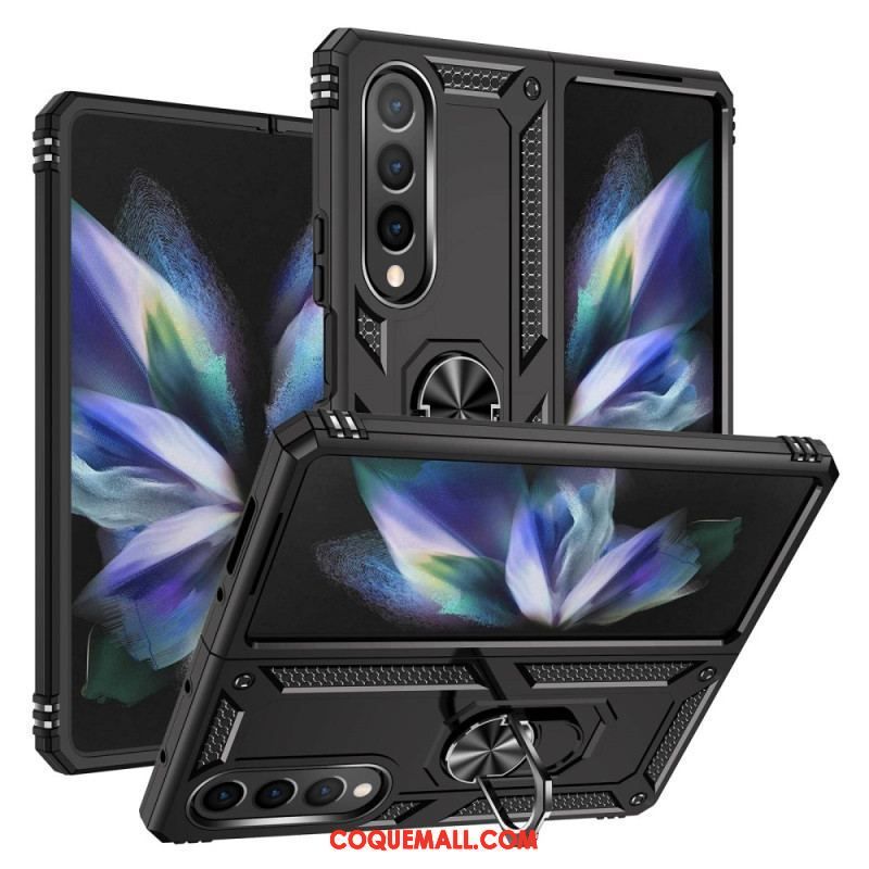 Coque Samsung Galaxy Z Fold 4 Military Grade avec Anneau