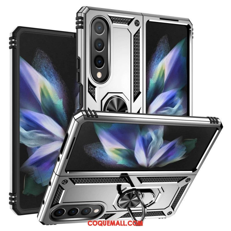 Coque Samsung Galaxy Z Fold 4 Military Grade avec Anneau