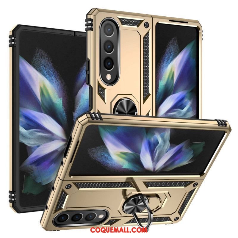 Coque Samsung Galaxy Z Fold 4 Military Grade avec Anneau