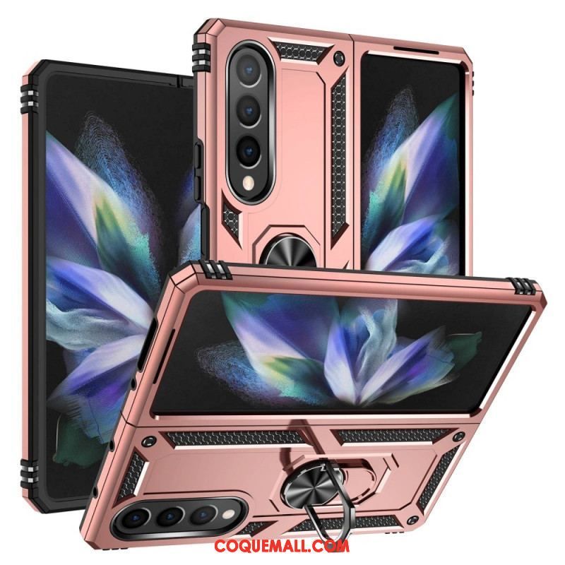 Coque Samsung Galaxy Z Fold 4 Military Grade avec Anneau