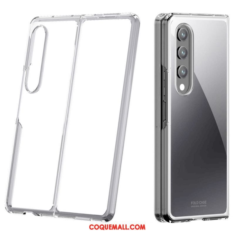 Coque Samsung Galaxy Z Fold 4 Métallique Discret