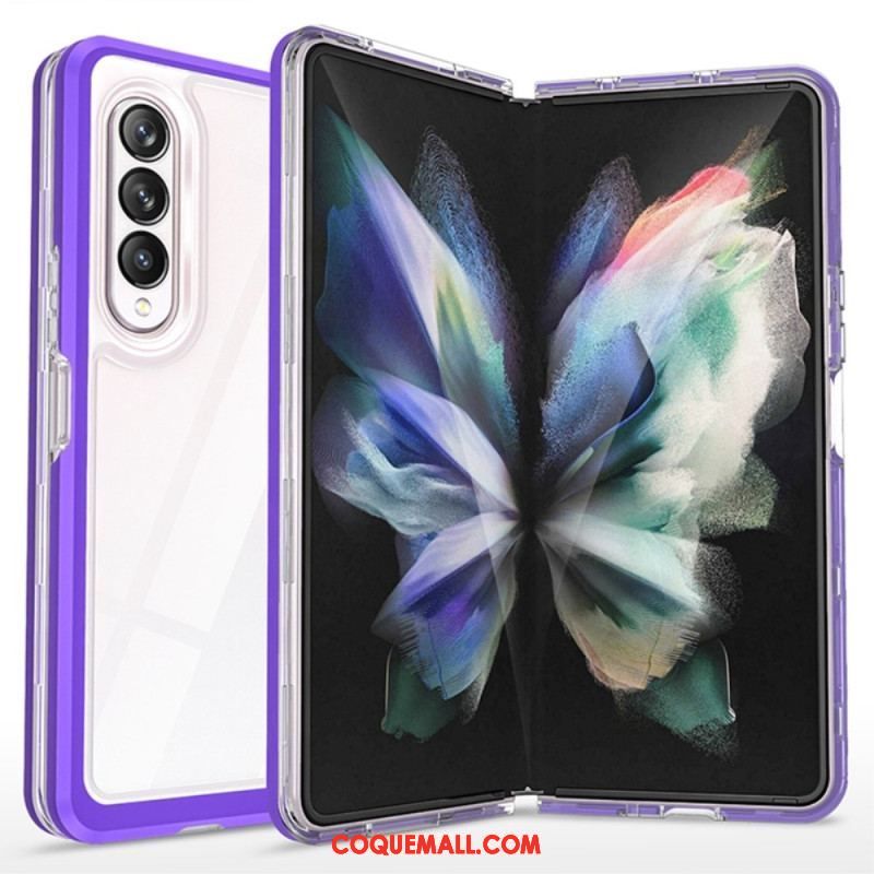 Coque Samsung Galaxy Z Fold 4 Transparent Sportwear