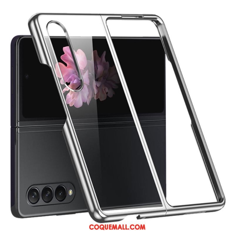 Coque Samsung Galaxy Z Fold 4 Transparente Métallisée