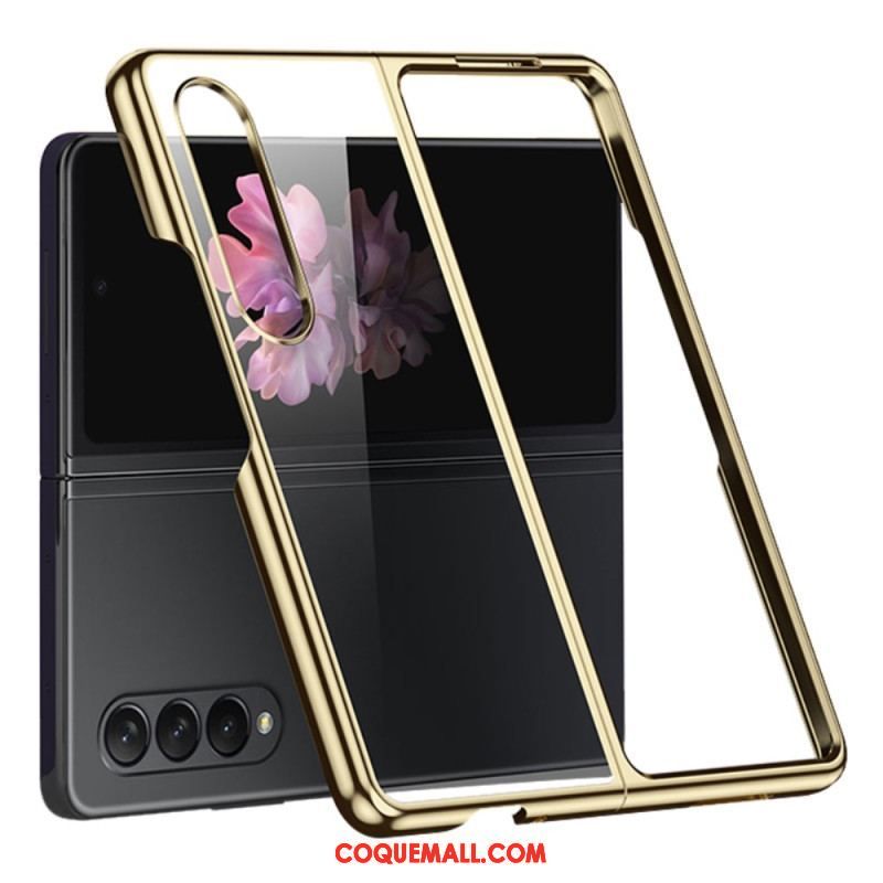 Coque Samsung Galaxy Z Fold 4 Transparente Métallisée