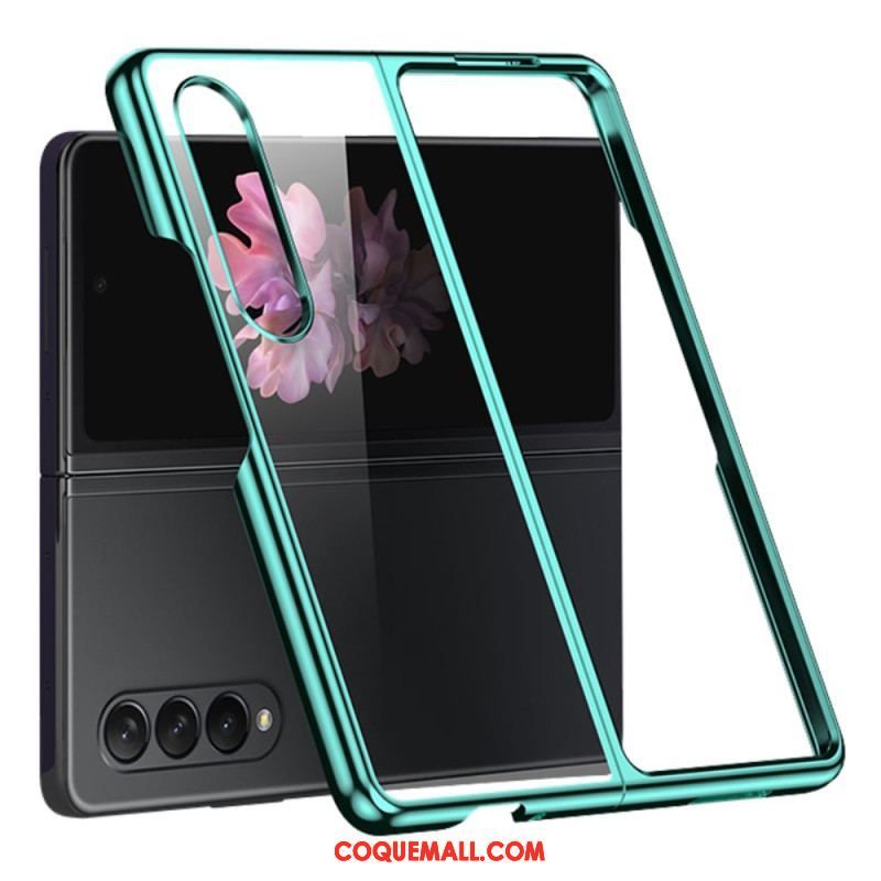 Coque Samsung Galaxy Z Fold 4 Transparente Métallisée