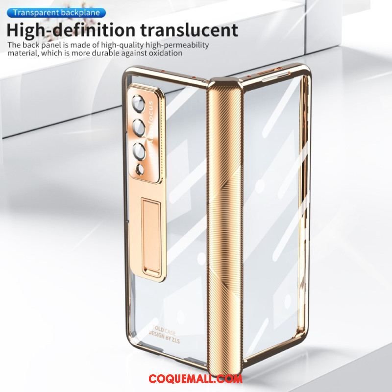 Coque Samsung Galaxy Z Fold 4 Transparente Verre Trempé et Charnière