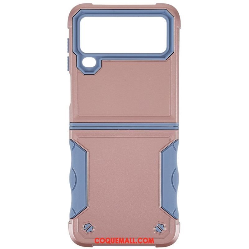 Coque Samsung Z Flip 4 Hybride à Boutons