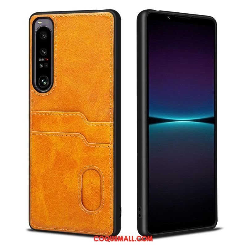 Coque Sony Xperia 1 IV Double Porte-Cartes