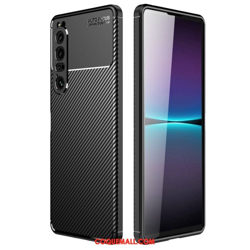 Coque Sony Xperia 1 IV Fibre Carbone