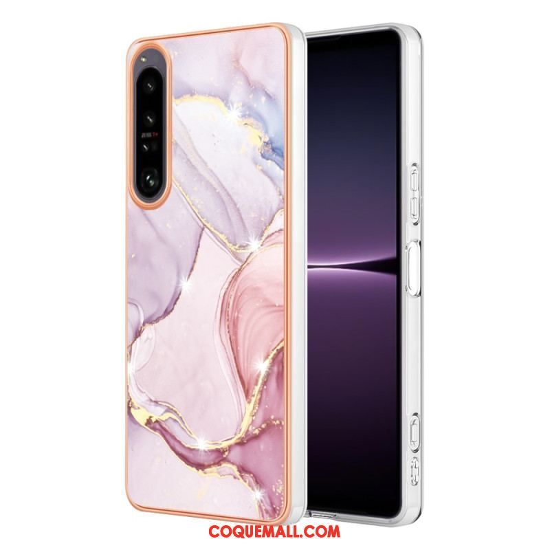 Coque Sony Xperia 1 IV Marbre Coloré