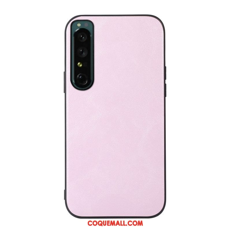 Coque Sony Xperia 1 IV Style Cuir