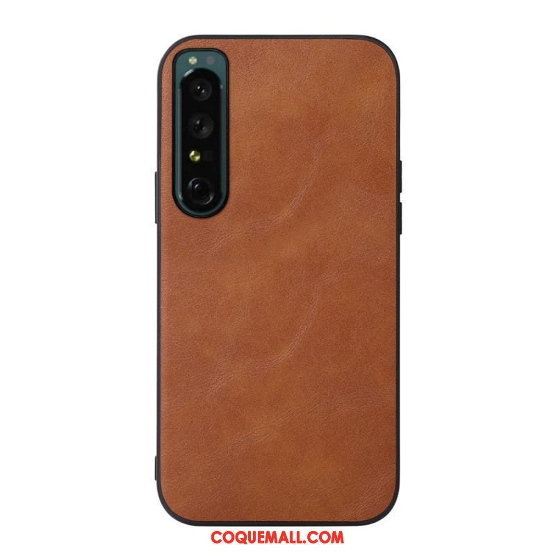 Coque Sony Xperia 1 IV Style Cuir