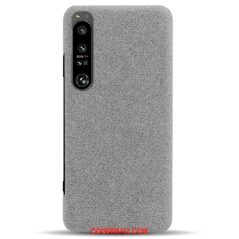 Coque Sony Xperia 1 IV Tissu