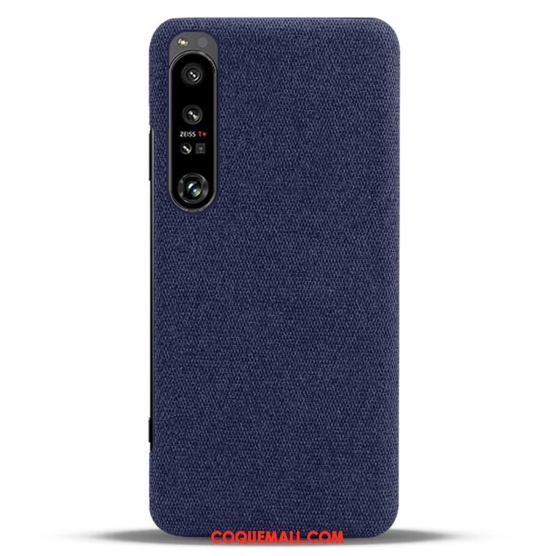 Coque Sony Xperia 1 IV Tissu