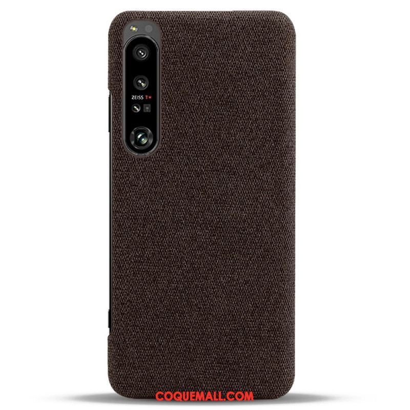 Coque Sony Xperia 1 IV Tissu