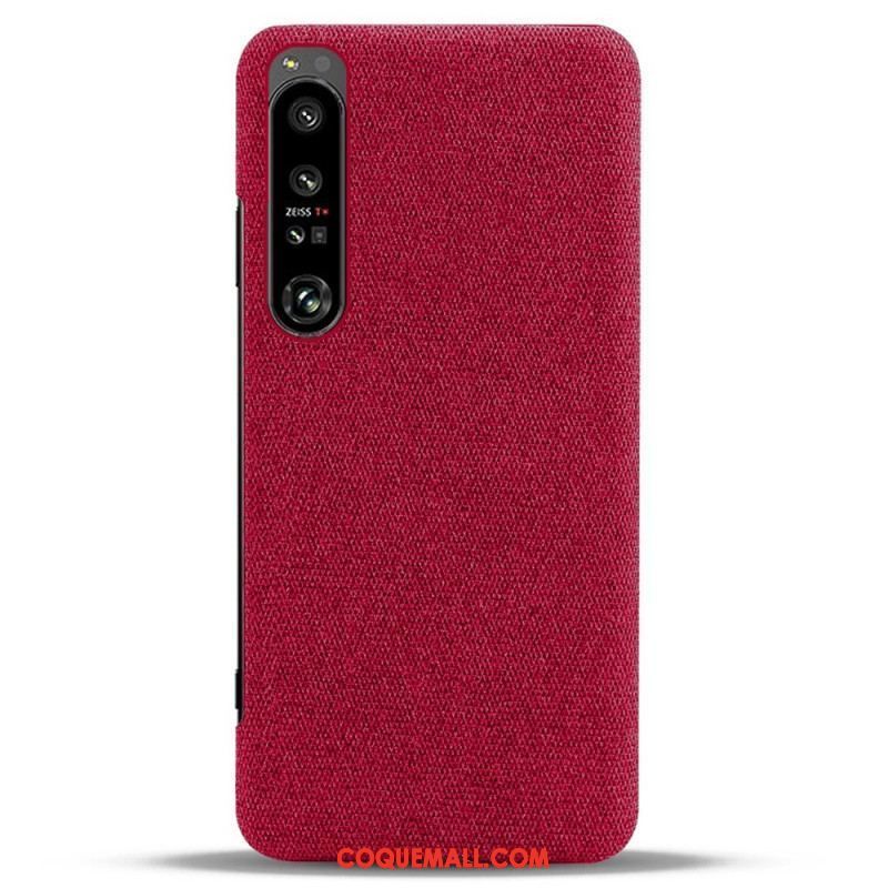 Coque Sony Xperia 1 IV Tissu