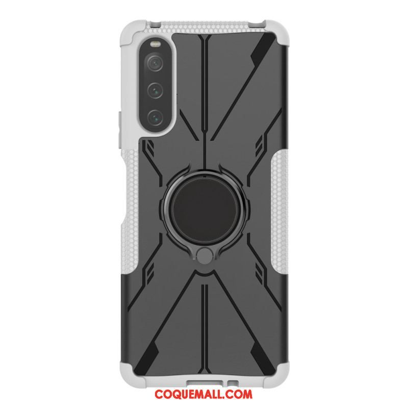 Coque Sony Xperia 10 IV Anneau Rotatif