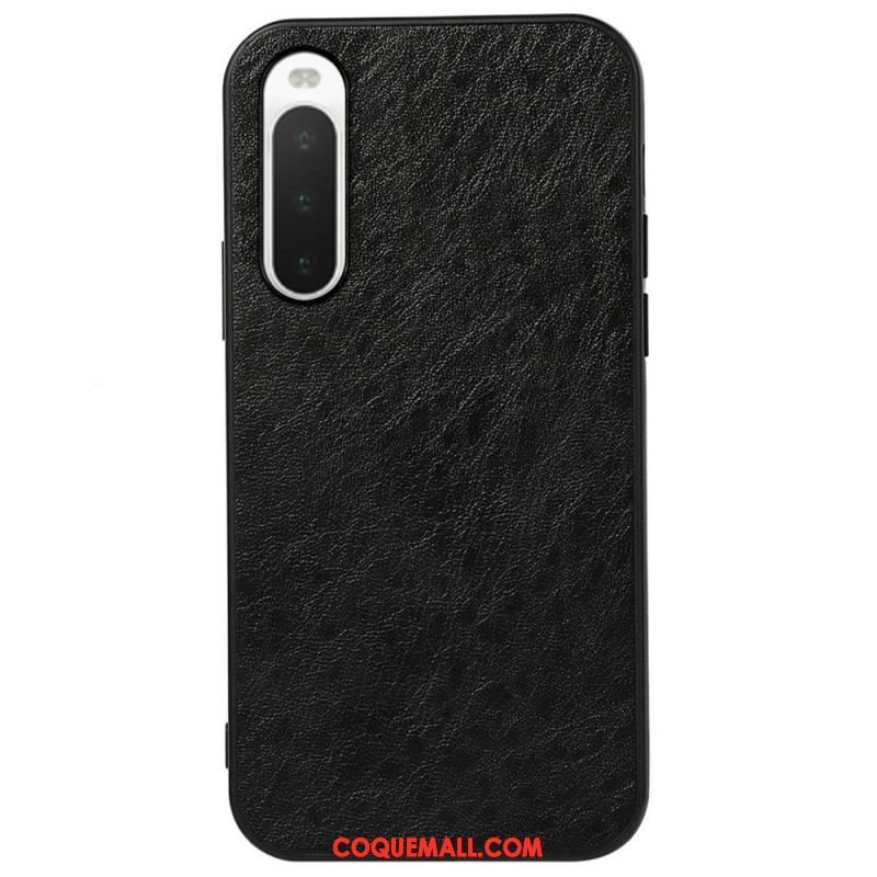 Coque Sony Xperia 10 IV Effet Cuir