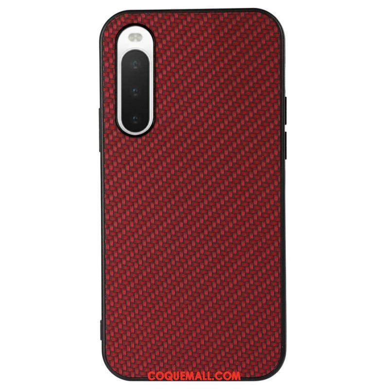 Coque Sony Xperia 10 IV Fibre Carbone