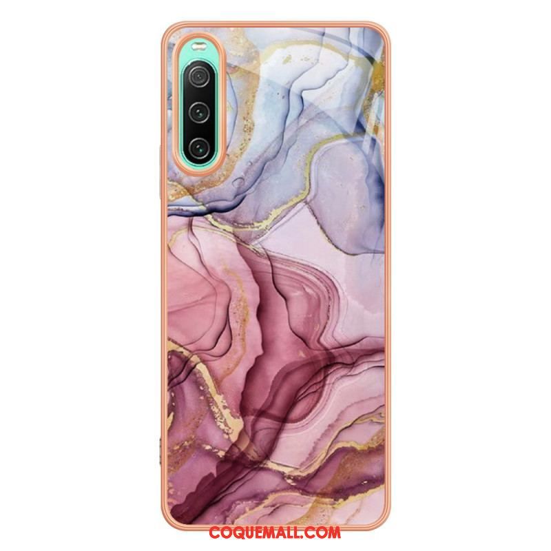 Coque Sony Xperia 10 IV Marbre